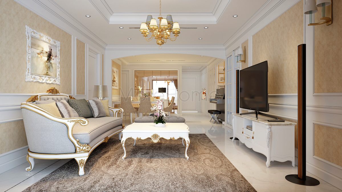 Thiết kế sofa cổ điển - Hoàng Anh Gia Lai